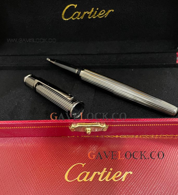 Replica Diabolo de Cartier Vertical Rollerball Pen All Gold